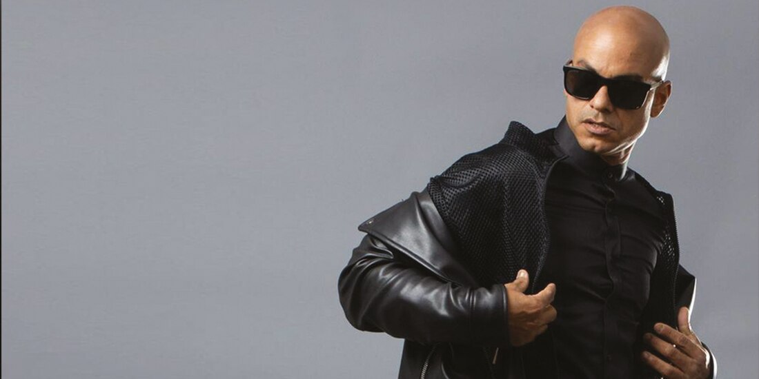 El vocalista, en una sesión fotográfica.