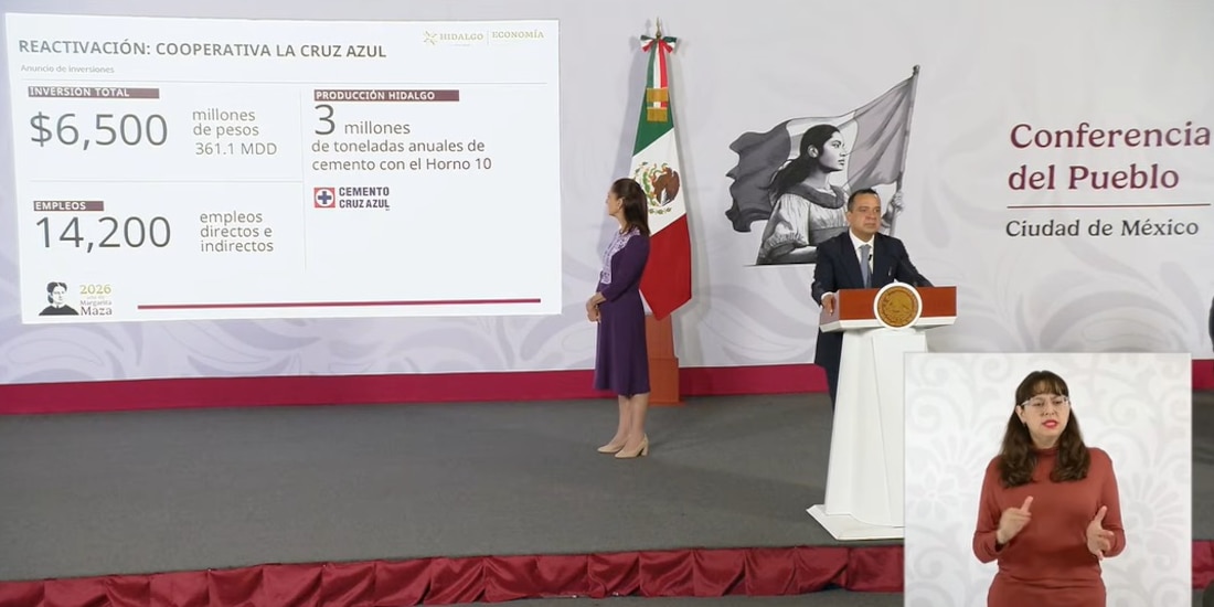 Víctor Manuel Velázquez Rangel informó del plan en la conferencia de Sheinbaum Pardo.
