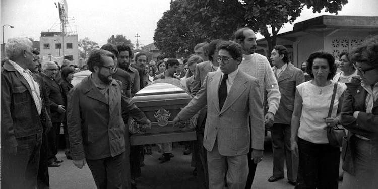 FUNERAL del escritor mexicano en 1976, en el Panteón Francés.