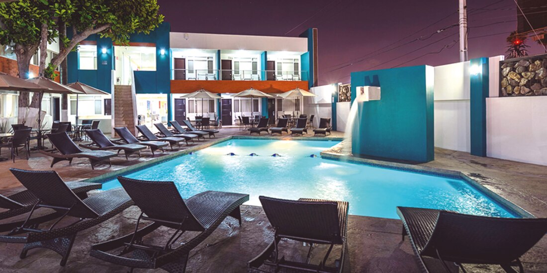 Una propiedad de hospedaje en México.