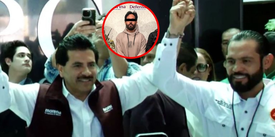 Exhiben evidencia de ligas de detenido por extorsión con la CATEM.