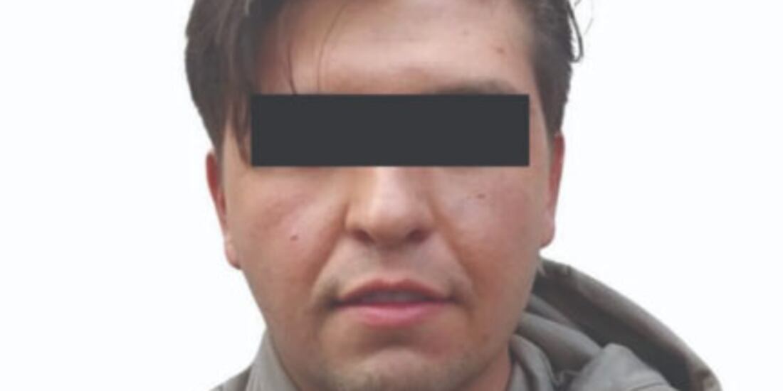 El influencer Rodolfo Márquez, tras ser detenido el año pasado.