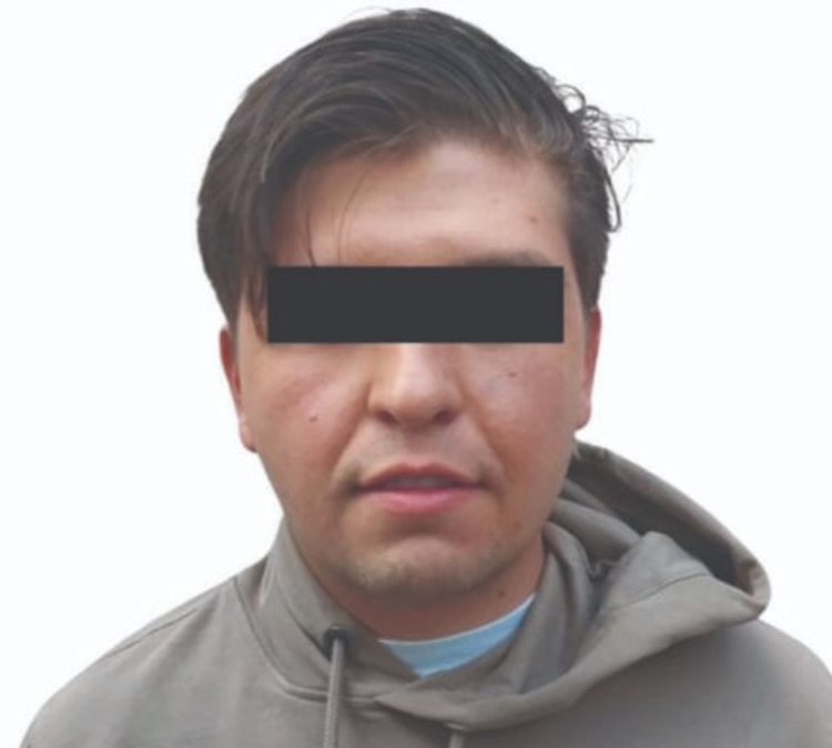 El influencer Rodolfo Márquez, tras ser detenido en 2024.