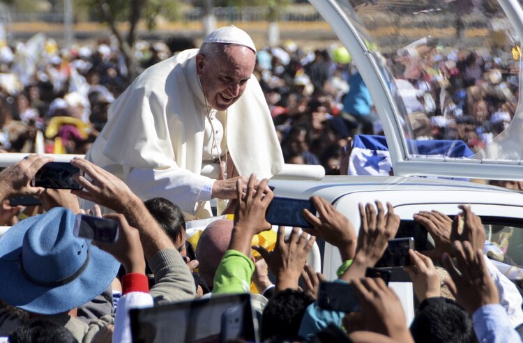 El papa Francisco en Chiapas.