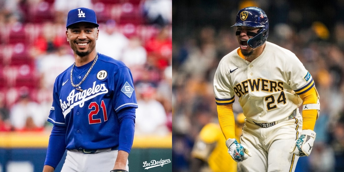 Dodgers y Brewers se miden en el Juego 1 de la Serie de Campeonato de la Liga Nacional de la MLB