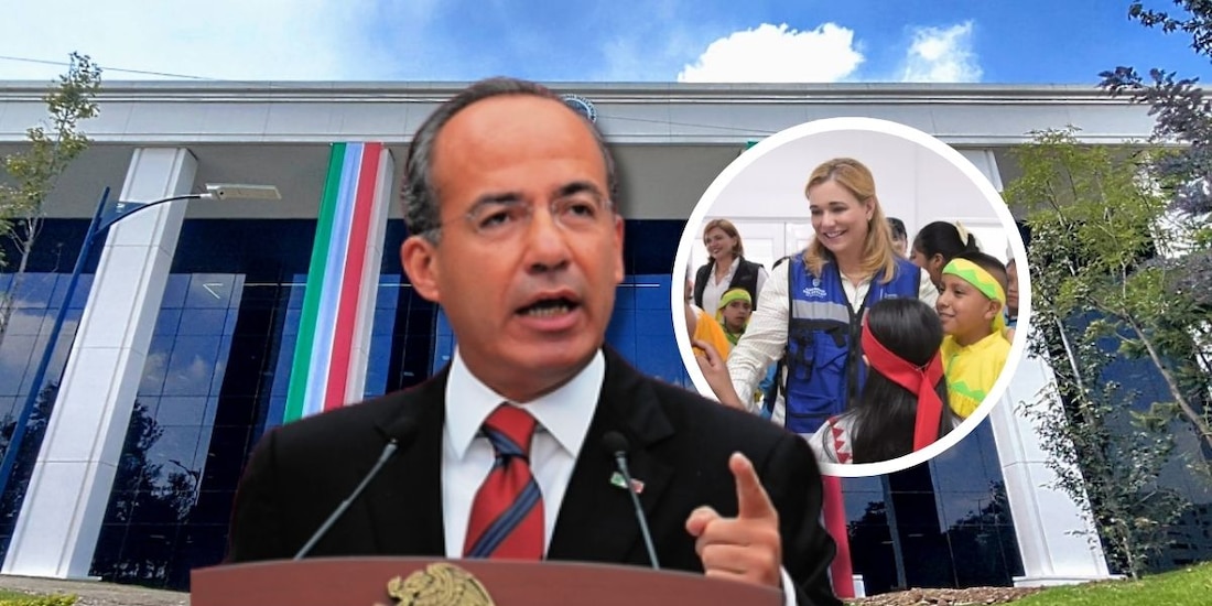 Felipe Calderón, expresidente mexicano, critica citatorio de la FGR a la gobernadora de Chihuahua, Maru Campos.