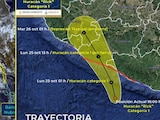 Las bandas nubosas del huracán "Rick" ocasionarán lluvias extraordinarias en
Guerrero y Michoacán