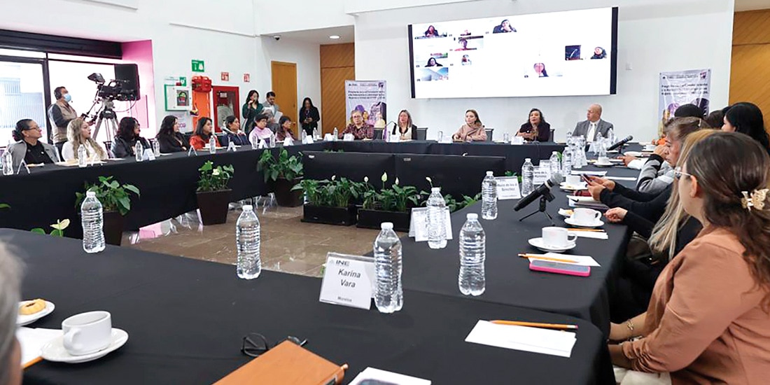 El instituto electoral inició ayer un programa de género contra violencia política.