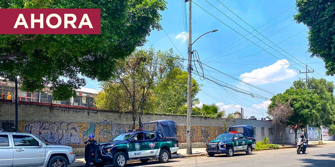 Vista de la Calzada Coltongo, en Azcapotzalco, tras su retiro.