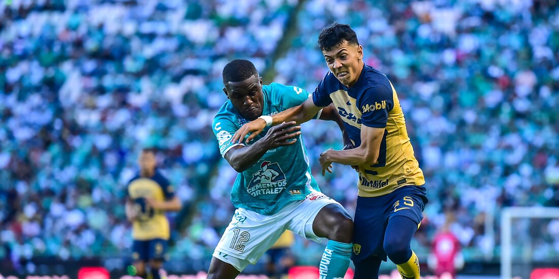 León y Pumas brindaron un partido lleno de goles en el Estadio León.