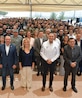 Maru Campos estuvo esta tarde en el Complejo Estatal de Seguridad Pública.
