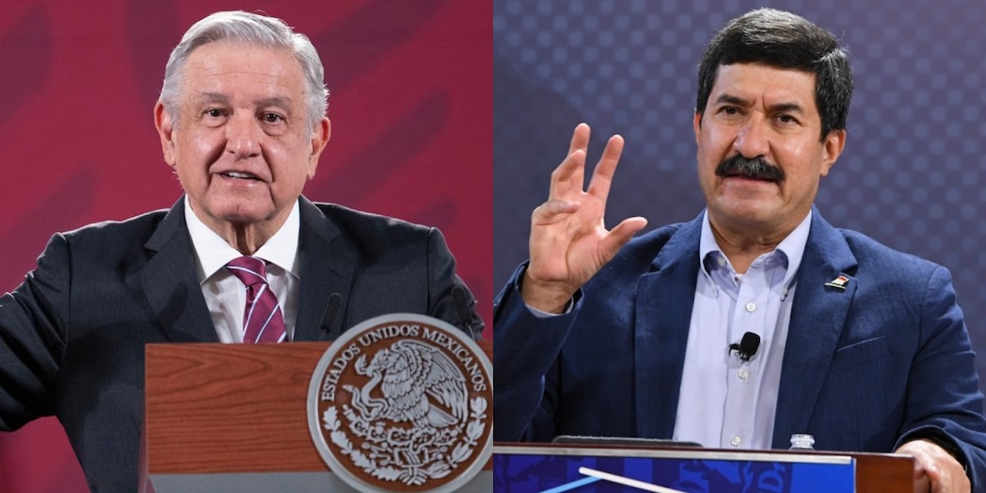 Andrés Manuel López Obrador y Javier Corral.