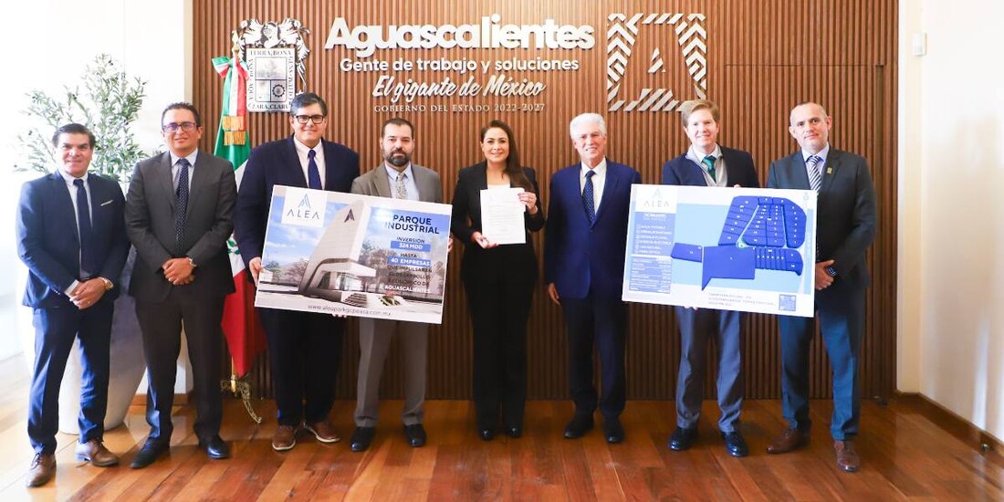 Con una inversión de más de 470 mdp, operará en Aguascalientes nuevo parque industrial.