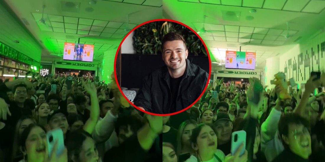 Show de Martin Garrix en taquería de CDMX