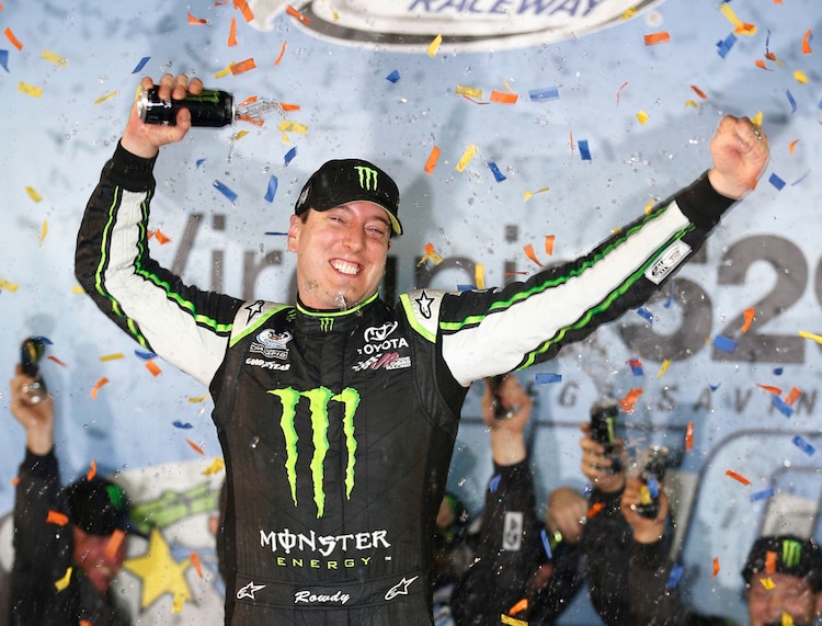 Kyle Busch en una foto de archivo de 2014