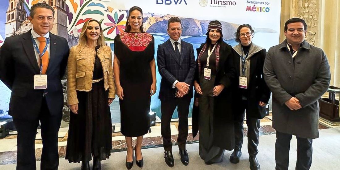 Pablo Lemus presenta estrategia turística y económica en el Foro BBVA ‘Turismo e Inversión 2026’.