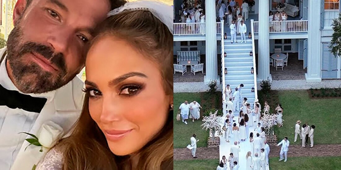 Así fue la espectacular boda de Jennifer López y Ben Affleck (FOTOS)