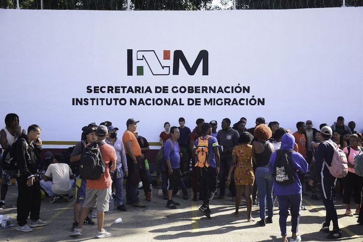 Estación Migratoria Siglo XXI, en Tapachula, Chiapas, en una fotografía ilustrativa.