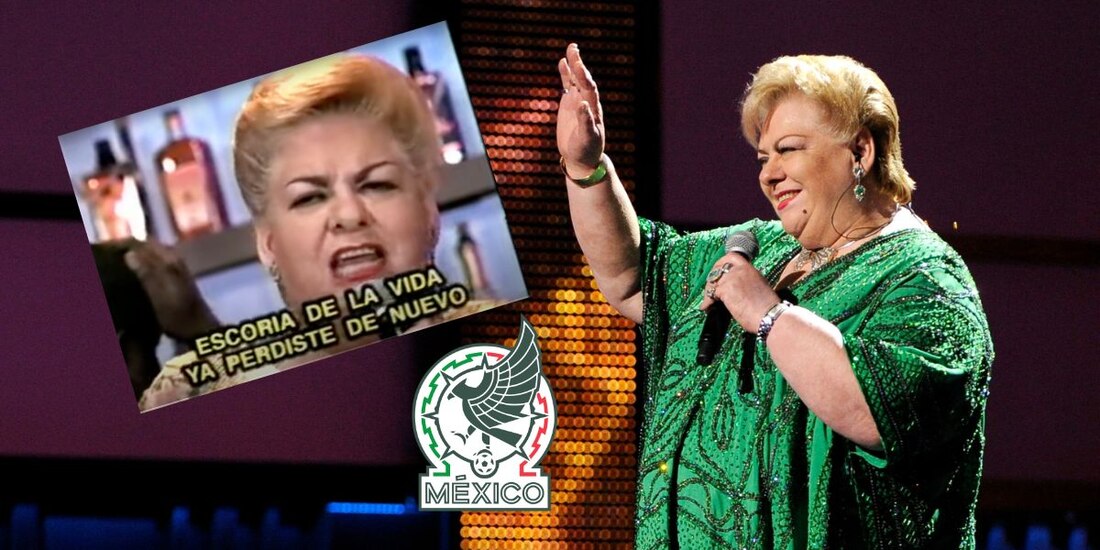 Paquita la del Barrio le cantó con todo a la Selección Mexicana.
