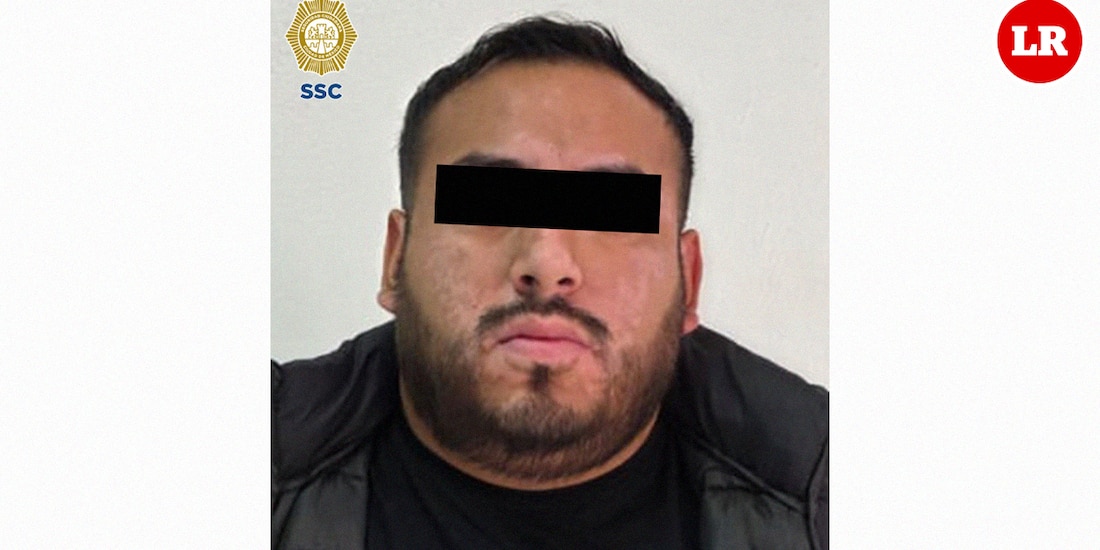 Mario Iván "N", detenido en Iztapalapa.