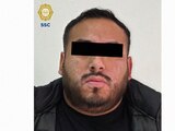 Mario Iván "N", detenido en Iztapalapa.