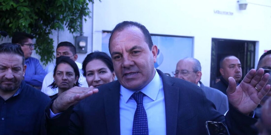 Cuauhtémoc Blanco, gobernador de Morelos, en fotografía de archivo.