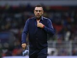 Antonio Mohamed, estratega de Pumas, durante el clásico capitalino contra el América.