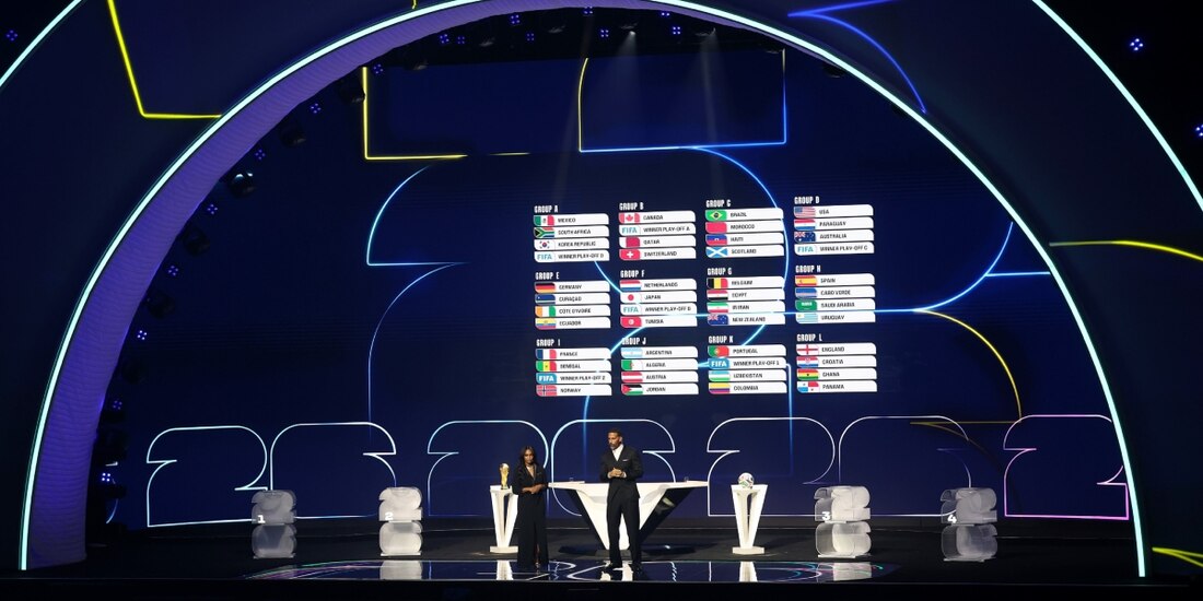 Quedaron definidos los grupos de la Copa del Mundo 2026
