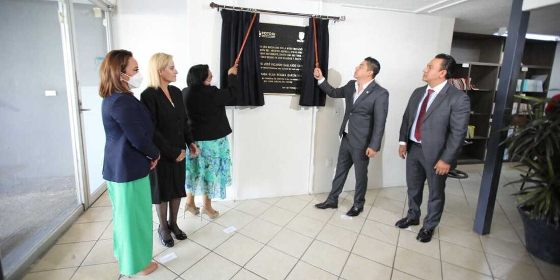 Modernizan Archivo Judicial de San Luis Potosí.
