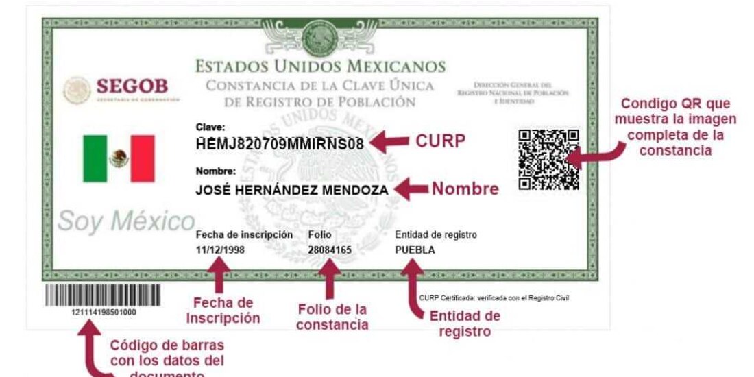 Rechaza Segob que CURP sea obligatorio.