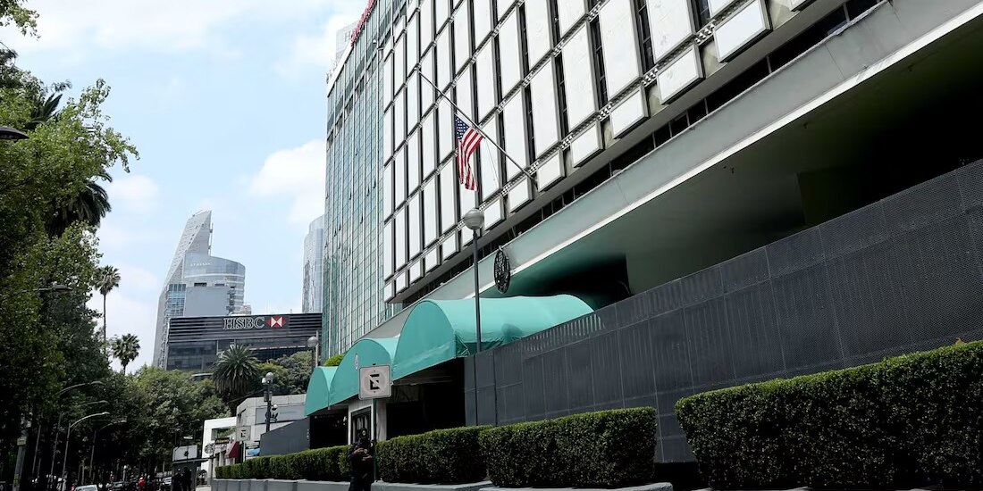 Embajada de EU en México.