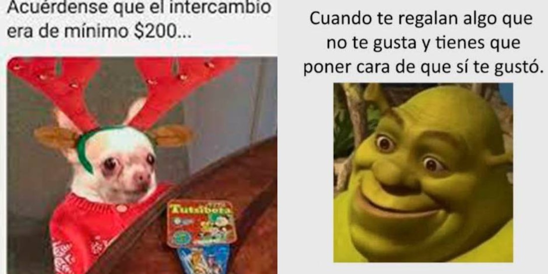 Memes del Intercambio de Navidad 2020