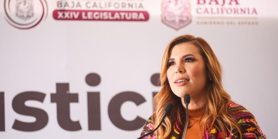 Marina del Pilar, gobernadora de Baja California.