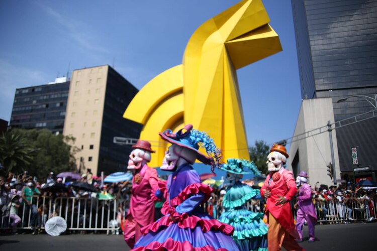 El baile y el folclor fue una parte preponderante del desfile.
