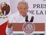 AMLO en la inauguración de la Refinería de Dos Bocas.