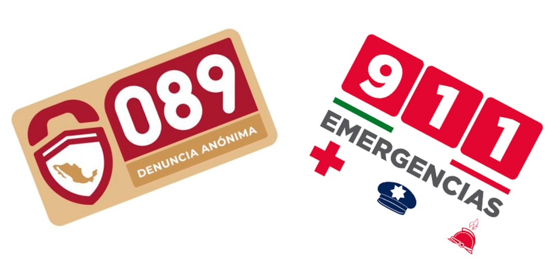 El gobierno pone a disposición de las y los ciudadanos el 089 y el 911 como números de atención.
