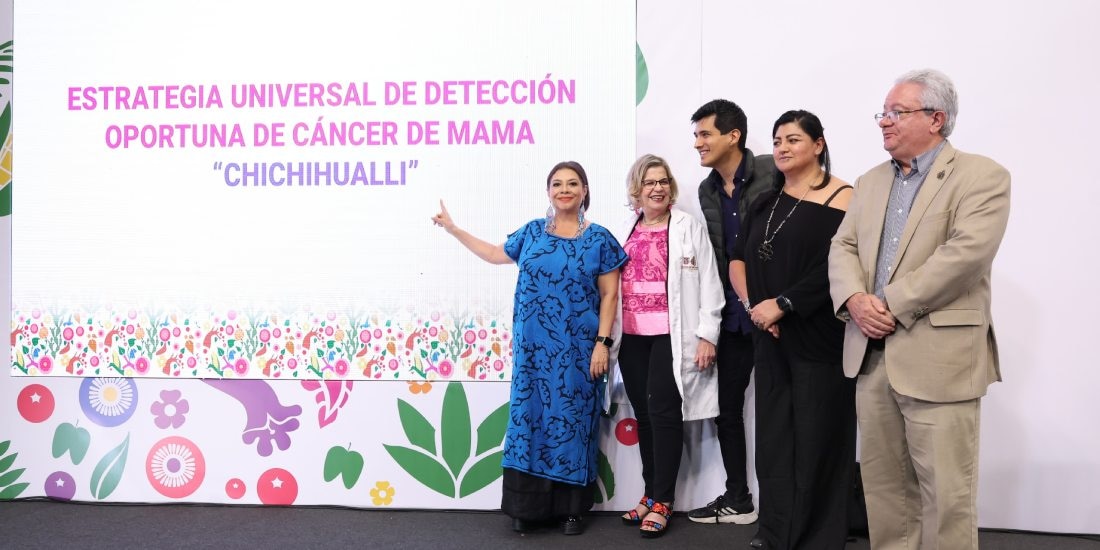 Clara Brugada pone en marcha campaña ‘Chichihualli’ para realizar un millón de mastografías.