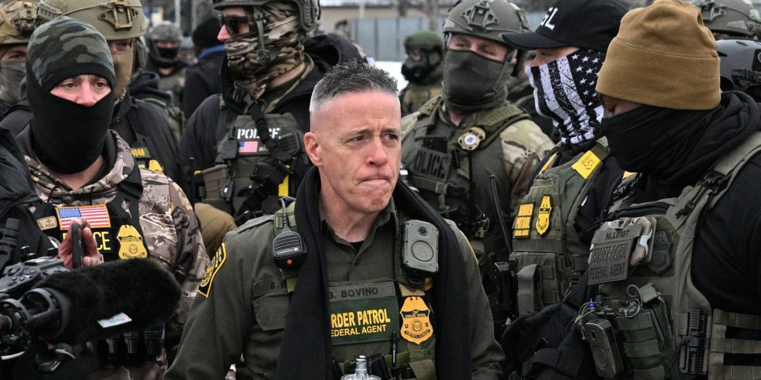 Reportan que Gregory Bovino, comandante general de la Patrulla Fronteriza, abandonaría Minneapolis, tras el asesinato de Alex Pretti.