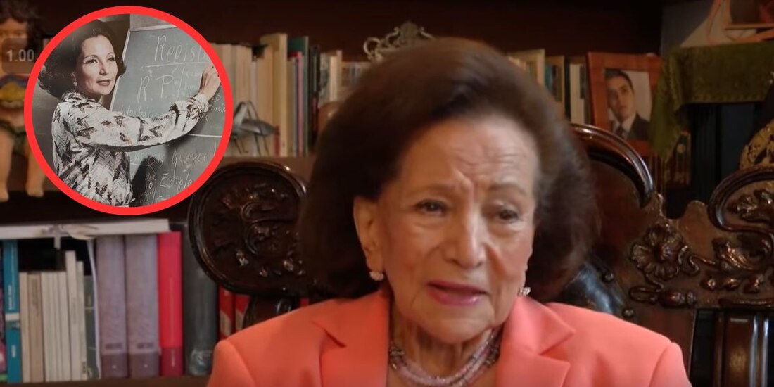 Así se veía Ifigenia Martínez de joven.