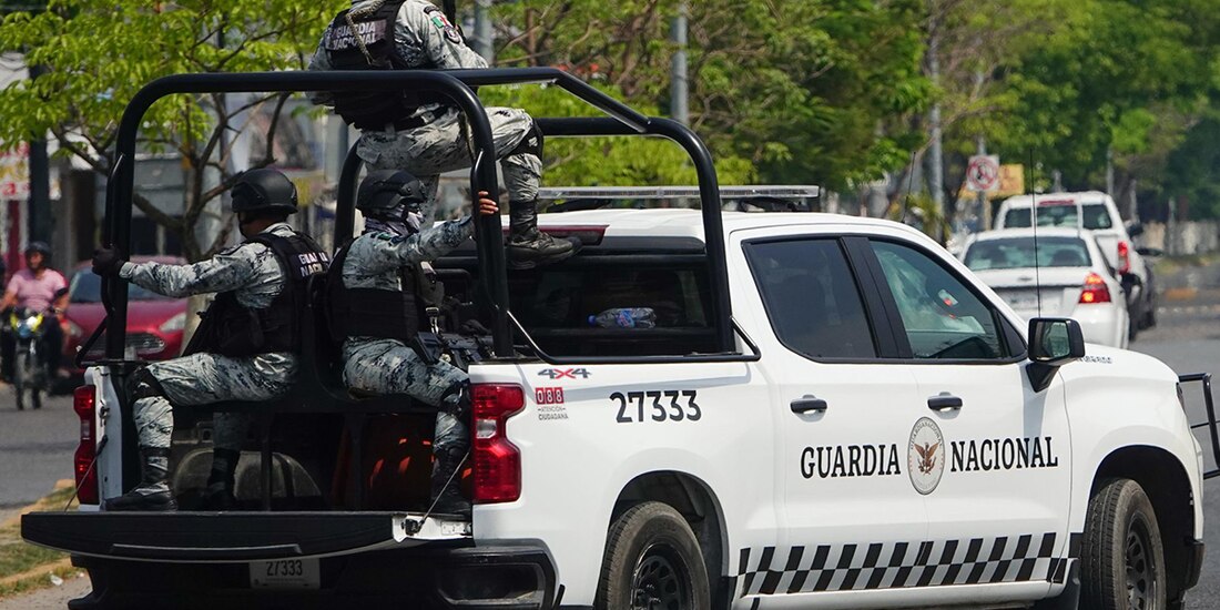 Elementos de la Guardia Nacional.