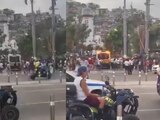 Se registra explosión en el Zócalo de Acapulco, Guerrero.