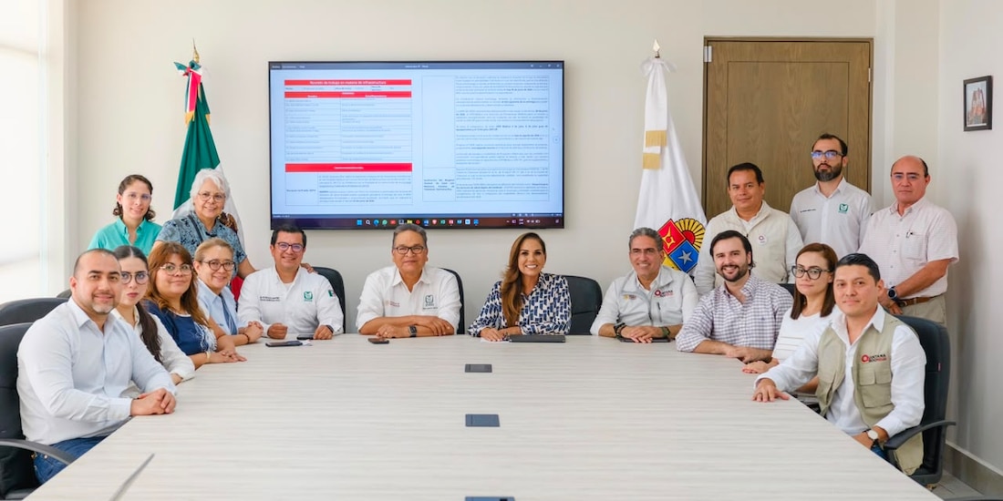 Quintana Roo avanza en la planeación de la primera Unidad de Diagnóstico y Tratamiento Ambulatorio del país junto con directivos del IMSS.