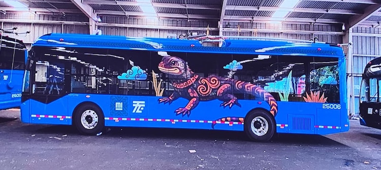 Diseño de las nuevas unidades del Trolebús