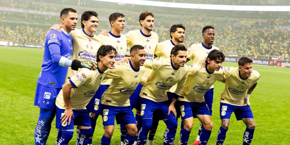 América se enfrentó al Monterrey en su celebración de sus 110 años de historia.