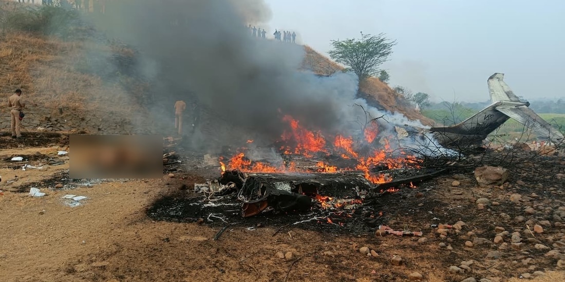 Muere viceprimer ministro de Maharashtra, Ajit Pawar, en accidente aéreo al suroeste de la India.