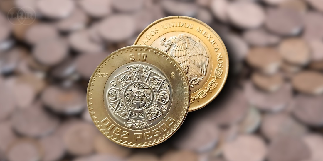 Peso recupera terreno frente al dólar / Nueva moneda de 10 pesos