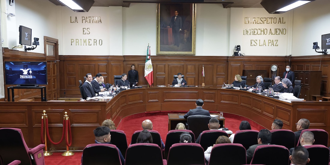 Sesión de la Suprema Corte de Justicia de la Nación, el 25 de agosto de 2026.
