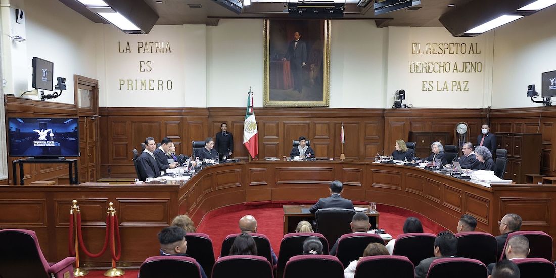 Imagen temática sore la Suprema Corte.