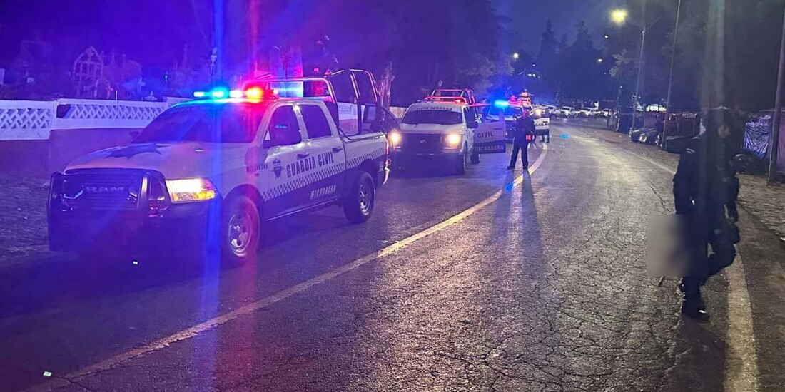 Se desata balacera en Pátzcuaro, Michoacán.