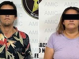 JESÚS GUILLERMO “N” y Blanca Zulema “N”, tras ser detenidos el pasado 9 de julio